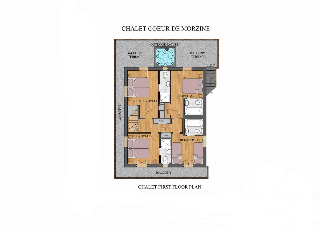 Simply Morzine - Chalet Coeur De Morzine Dış mekan fotoğraf
